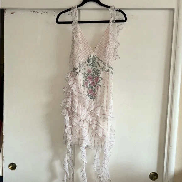 Floral Ruffle Dress - Picture 6 of 8